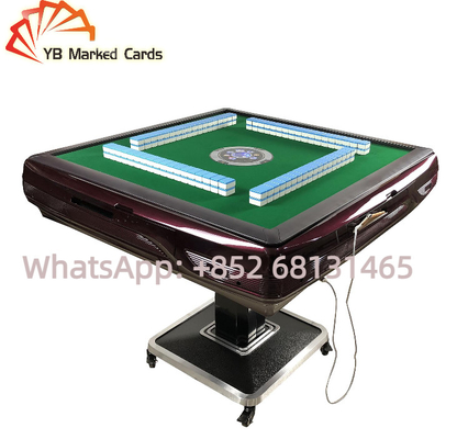 Dispositivi di gioco Mahjong della Tabella di YB dell'imbroglione del casinò di plastica automatico di verde