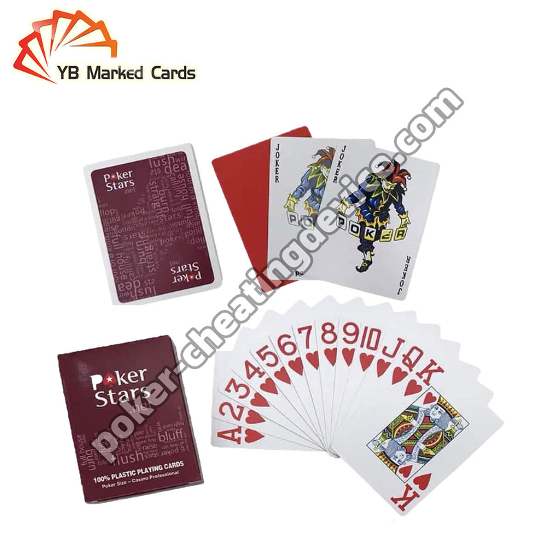 Vendere Copag Pokerstars Barcode Marcato Deck di gioco Per mani di poker Calcolatore