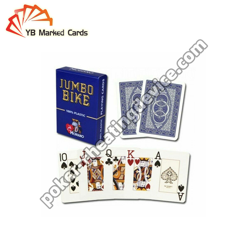 Modiano Juice Jumbo Bike Carte da gioco contrassegnate per giocare a carte Occhiali