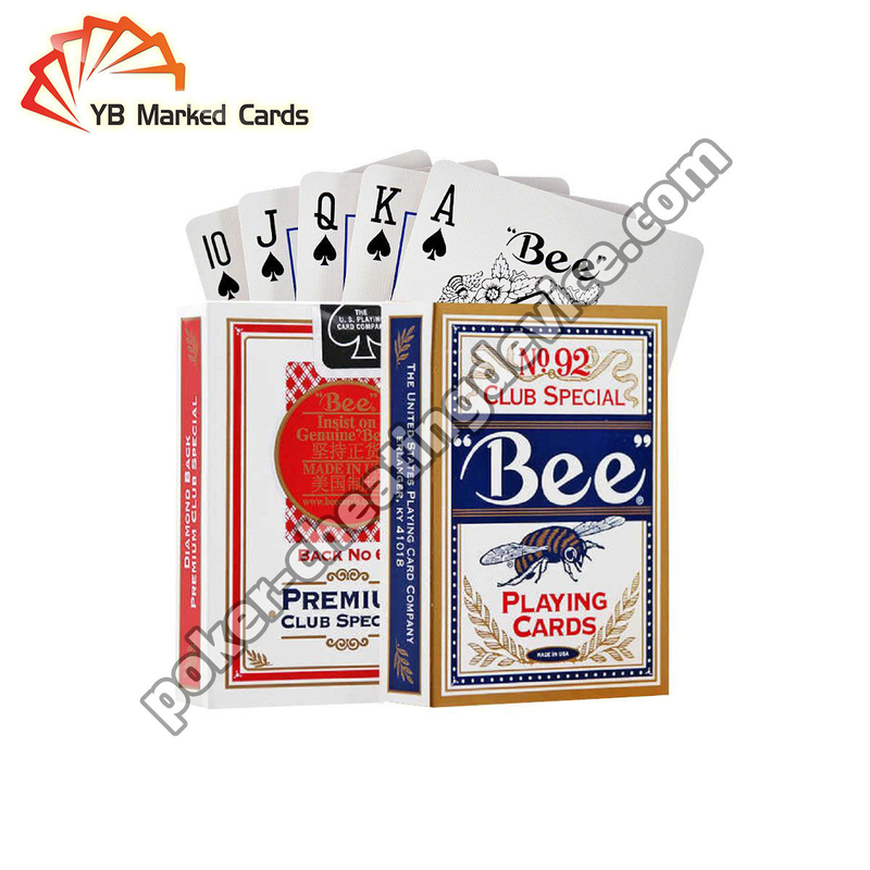 Carte di alta qualità Bee n. 92 con inchiostro invisibile per lenti a contatto HD