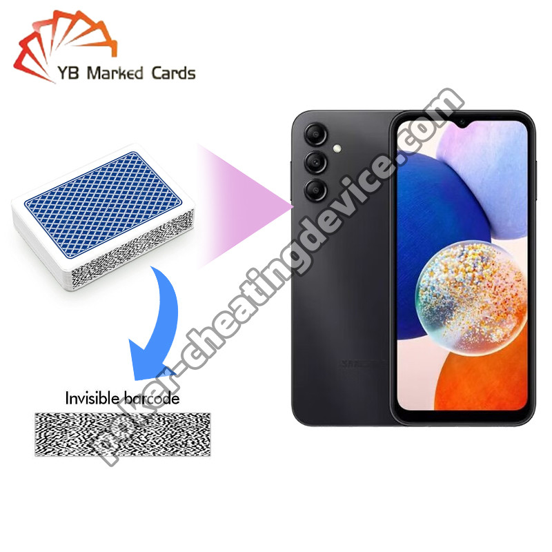 Samsung Galaxy A14 CVK 350 Analisatore di carte contrassegnate per risultati istantanei di poker