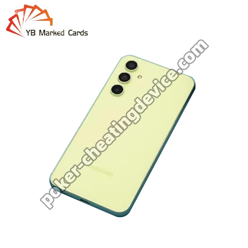 Samsung Galaxy A54 CVK 400 Analisatore di mazzo segnalato per carte da gioco a codici a barre