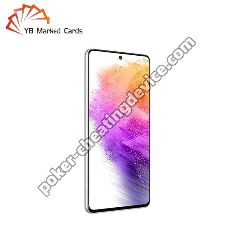 Samsung Galaxy A73 AKK K5 Poker Decks Analyzer per carte contrassegnate da codice a barre