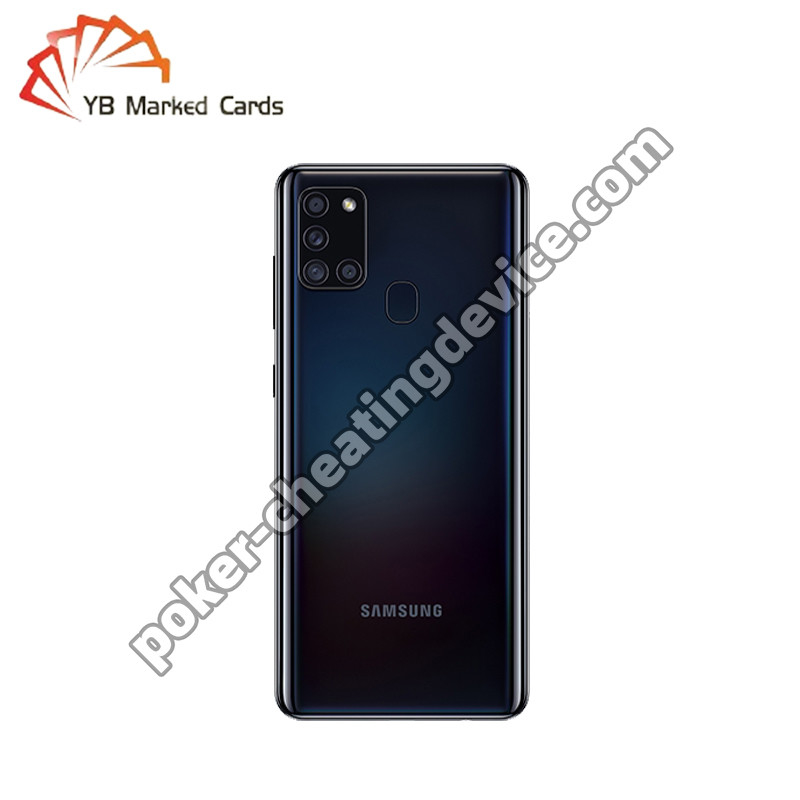 AKK A3 Samsung Galaxy A21s Cheat Card Analyzer per carte da gioco contrassegnate da codice a barre