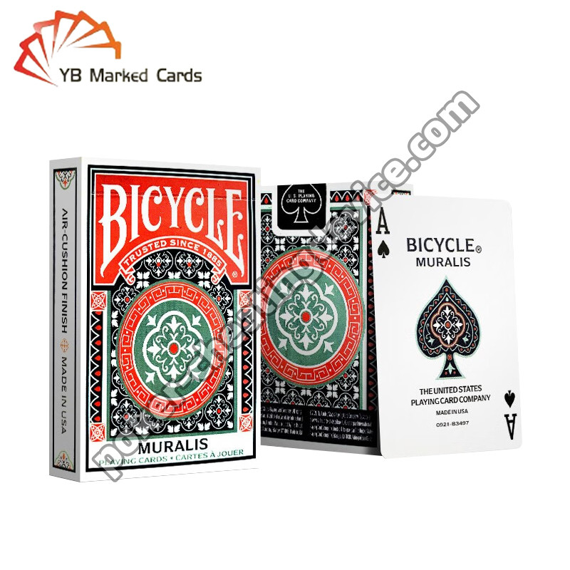 Bicicletta Deck di carte contrassegnate per lettori Lenti a contatto Tecnologia di marcatura a infrarossi
