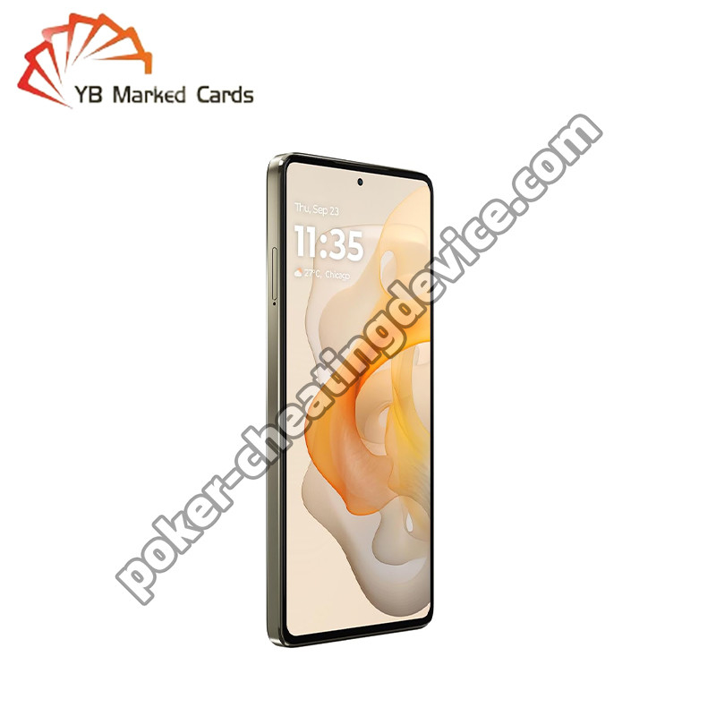 CVK 500 Moto G Stylus Marked Cards Poker Analyzer Sistema avanzato di scansione del poker