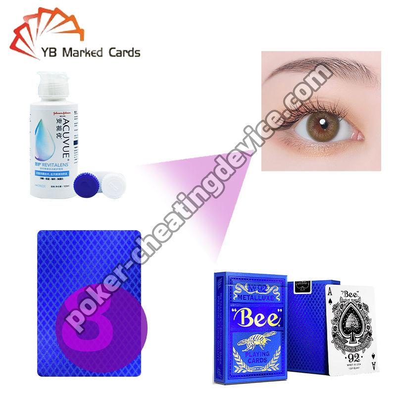 Lenti a contatto ad infrarossi avanzate con tenore di acqua ≥ 50% e diametro della pupilla 4-12 mm per trucchi di poker