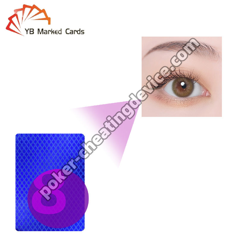 Lenti a contatto ad infrarossi avanzate con tenore di acqua ≥ 50% e diametro della pupilla 4-12 mm per trucchi di poker