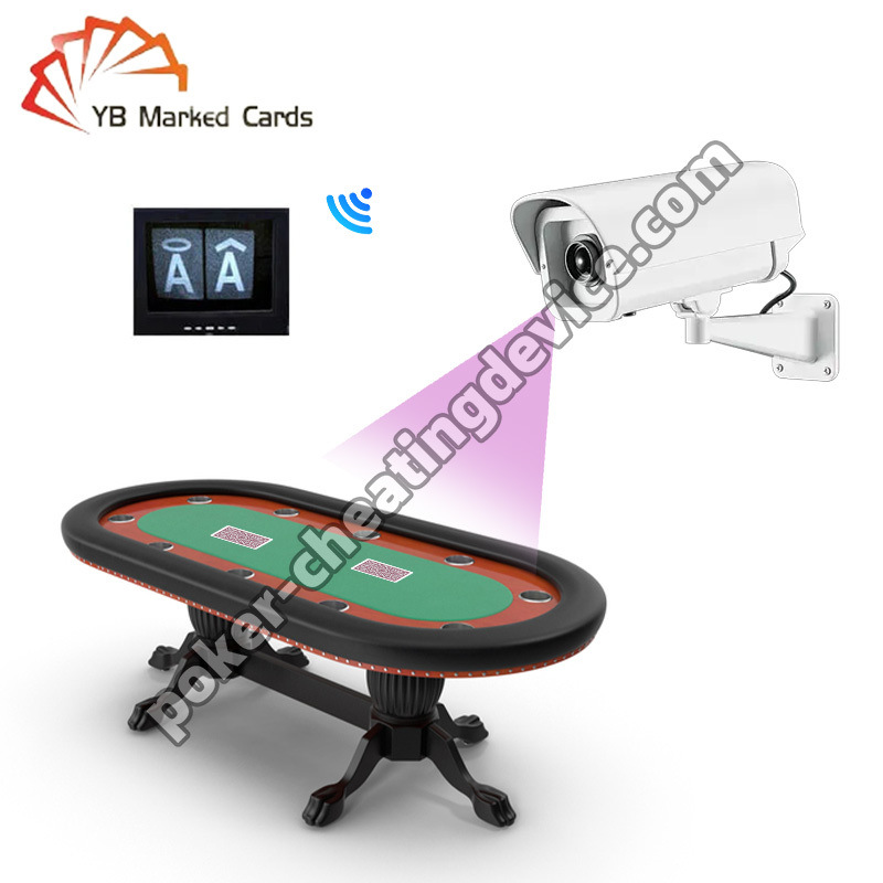 Rilevatori di fumo con telecamere a infrarossi per vedere i segni di inchiostro invisibile sul retro