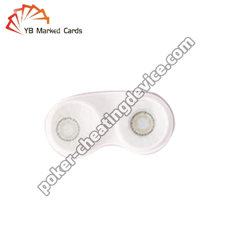 Poker Cheat Lenti a contatto per carte di marcatura con inchiostro luminoso.