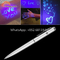 Penne di indicatore ultraviolette di plastica di magia dell'inchiostro di luce UV della penna della spia per segreto