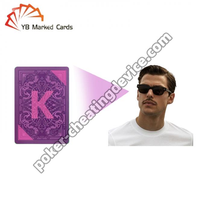 Bicycle Invisible Ink Cards – Gold Stamping Green For UV Glasses