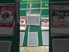 Carte da gioco in plastica Copag nero Poker Proiettili da gioco 54 Carte da gioco 58*88mm