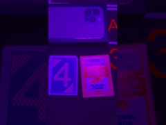 Copag 1546 100% di plastica professionale infrarossi Cheat Cards Set mazzo blu / rosso