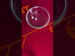 Magia trasparente a 6 lati dadi di gioco di scommesse personalizzati caricati dadi di dimensioni regolari