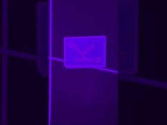 Occhiali con carte contrassegnate