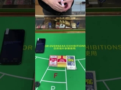 CVK 400 Carte contrassegnate Analisatore di poker per il marcatore di codici a barre laterali Carte con inchiostro invisibile