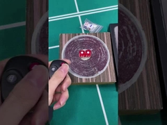 Dispositivo di imbroglio a base di dadi a induzione D6 di plastica da 16 mm con vibratore wireless