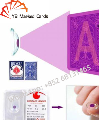 le lenti a contatto UV dell'inchiostro simpatico di precisione di 6mm hanno segnato le carte 4mm