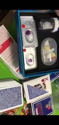 carte da gioco Polymacon 14.5mm di 11mm X Ray Blue Eye Contact Lenses