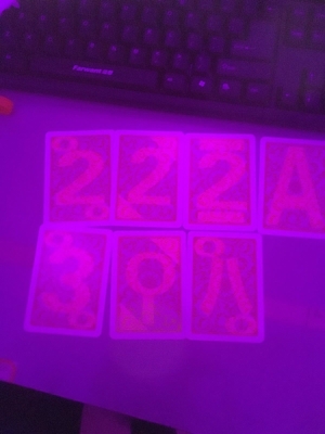 Carte contrassegnate invisibili delle lenti a contatto cosmetiche magiche di luce UV 0.10mm