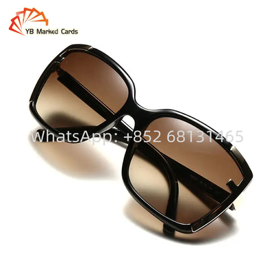 Imbroglione infrarosso delle carte da gioco magiche X Ray Glasses Metal For Gambling