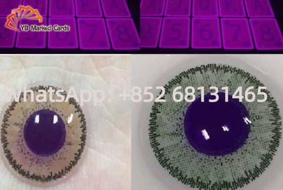 Materiale magico di gioco di Chorg delle lenti a contatto delle lenti 5mm 8mm delle carte da gioco