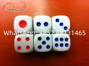 I giochi di gioco rossi di Mercury Dice Cheating Device Plastic tagliano