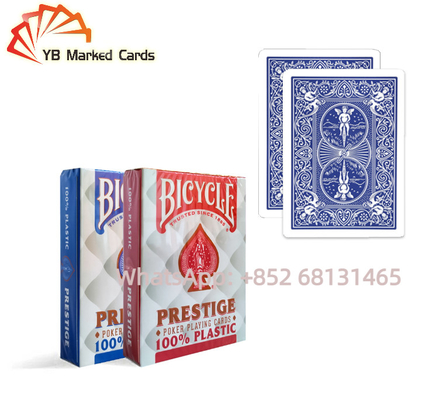 La spia di carta ha segnato le carte da gioco standard delle carte da gioco della nuova bicicletta magica del casinò