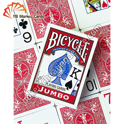 ISO9001 vanno in bicicletta le carte da gioco impermeabili con inchiostro luminoso infrarosso invisibile