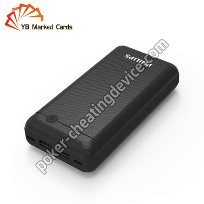 Scanner della fotocamera Power Bank nero da 60 cm per carte a codice a barre