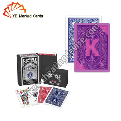 100% di plastica Bicicletta Prestige Carte da gioco per lenti a contatto a infrarossi