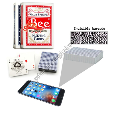 Bee Barcode Poker Cheat Carte Marcate Per Dispositivi di Analisi Poker