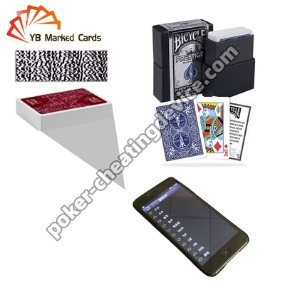 Bicicletta Succo Prestige Codice a barre Marcato Deck di carte Per Poker Cheat Calcolatore