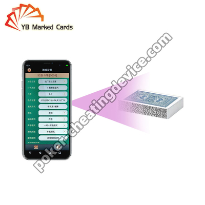 Discreet High-Tech iPhone Marchiate Carte Fotocamera Per Poker vincitore mano analizzatore
