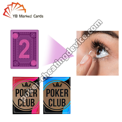 Porta il tuo gioco di poker oltre con lenti a contatto con carte luminose