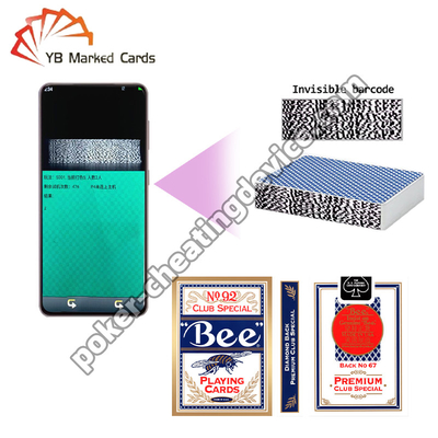 Bee Barcode Marcatura di carte da gioco Divertimento Texas Hold'em Poker Card