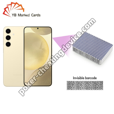 CVK 680 Samsung Galaxy S24+ Poker Analyzer Dispositivo di imbroglio per carte da gioco a codici a barre