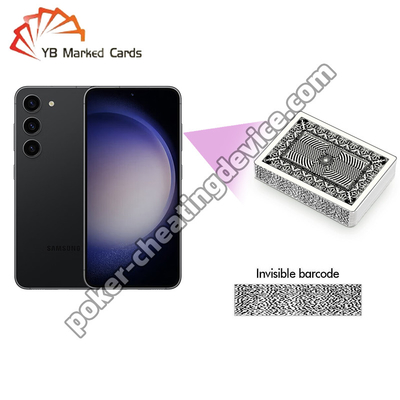 CVK Samsung Galaxy S22+ Analisatore di carte da poker per carte di marcatura con codice a barre