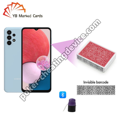 Samsung Galaxy A13 AKK K4 Poker Cheat Analyzer Per Cartoline a Barcode