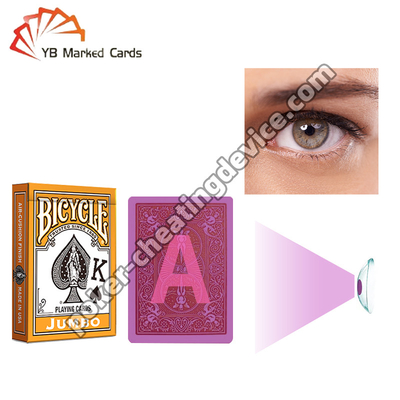 Bicicletta Marchiate carte da gioco Classic Orange For Poker Cheat Lenti a contatto