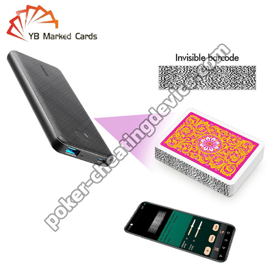 Power Bank Poker Cheat Card Scanner Per Poker Analisatore Dispositivo E Barcode Carte