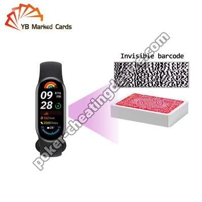 Smartband Scanner di poker nascosto Fotocamera per l'analisatore di gioco di poker
