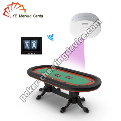 Detettore di fumo Camera nascosta di poker Scansione a lunga distanza per giocatori di poker