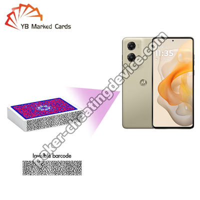 CVK 500 Moto G Stylus Marked Cards Poker Analyzer Sistema avanzato di scansione del poker