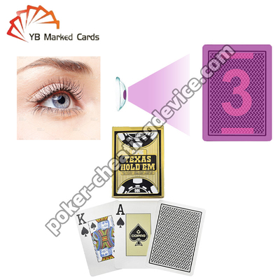 Copag Texas Hold'em Segreto Marcato Cartoline di Poker Single Deck Nero