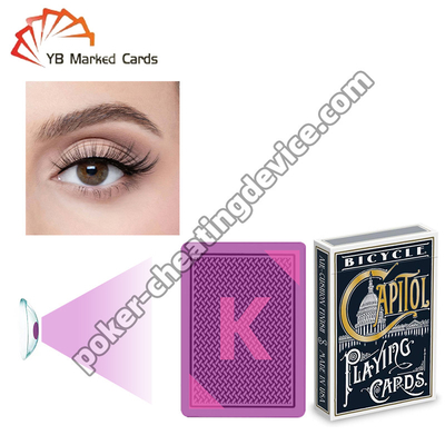 UV Invisible Ink Contact Lenses For Marked Decks Invisible Poker Advantage