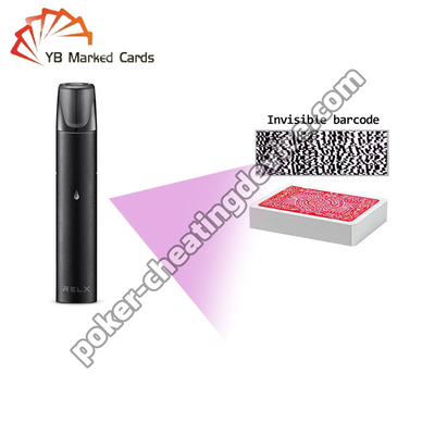 Sigaretta elettronica scanner fotocamera wireless per carte segnate analizzatore di poker