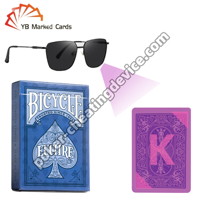 Carte da gioco Euchre Bicycle Segnate con Inchiostro Invisibile a Infrarossi