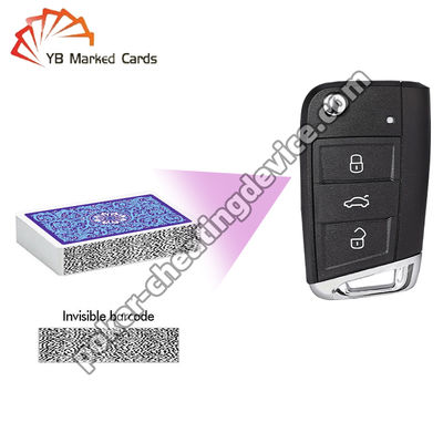 Poker Cheat Camera Car Key - Scanner invisibile per carte contrassegnate